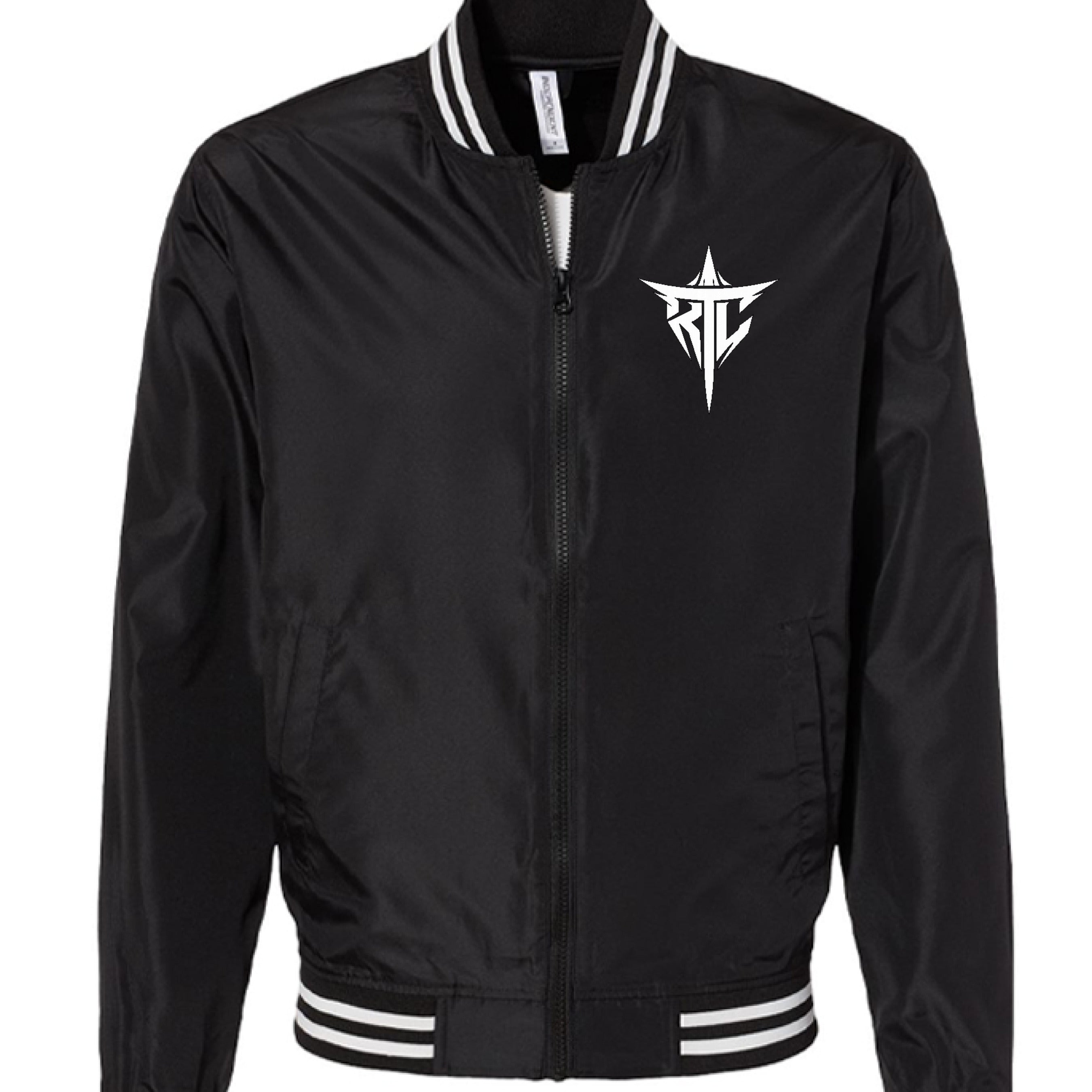 Black/ White Stripe - FRONT