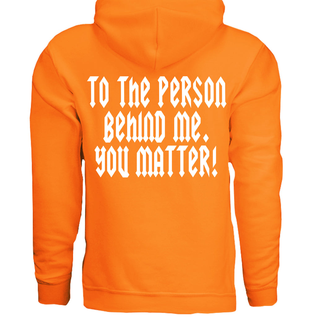 SAFETY ORANGE - BACK