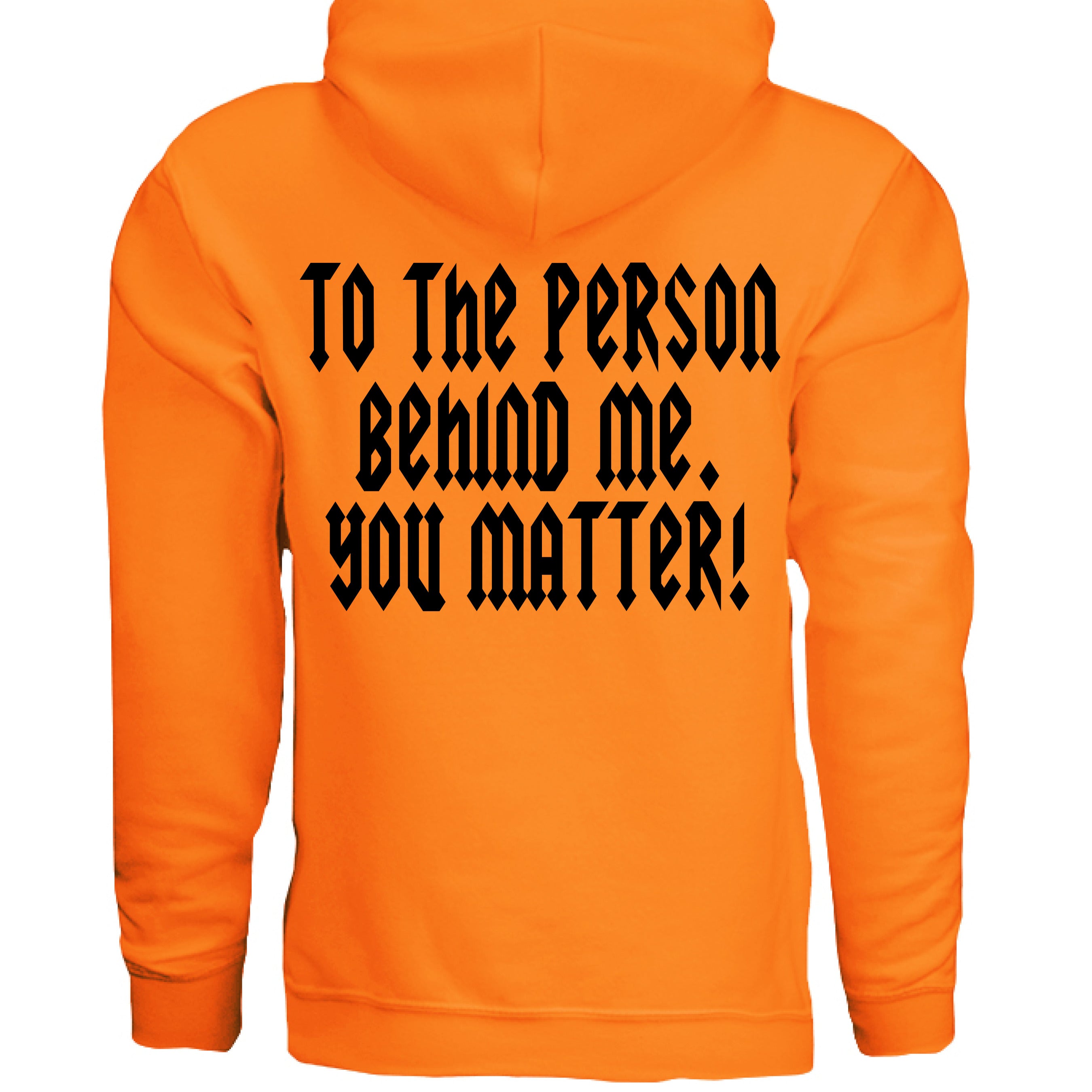 SAFETY ORANGE - BACK
