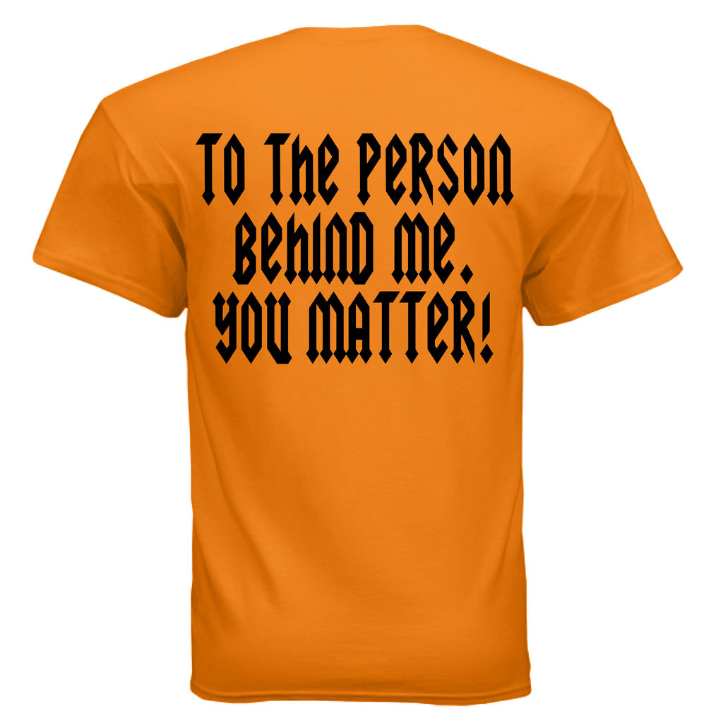 SAFETY ORANGE - BACK