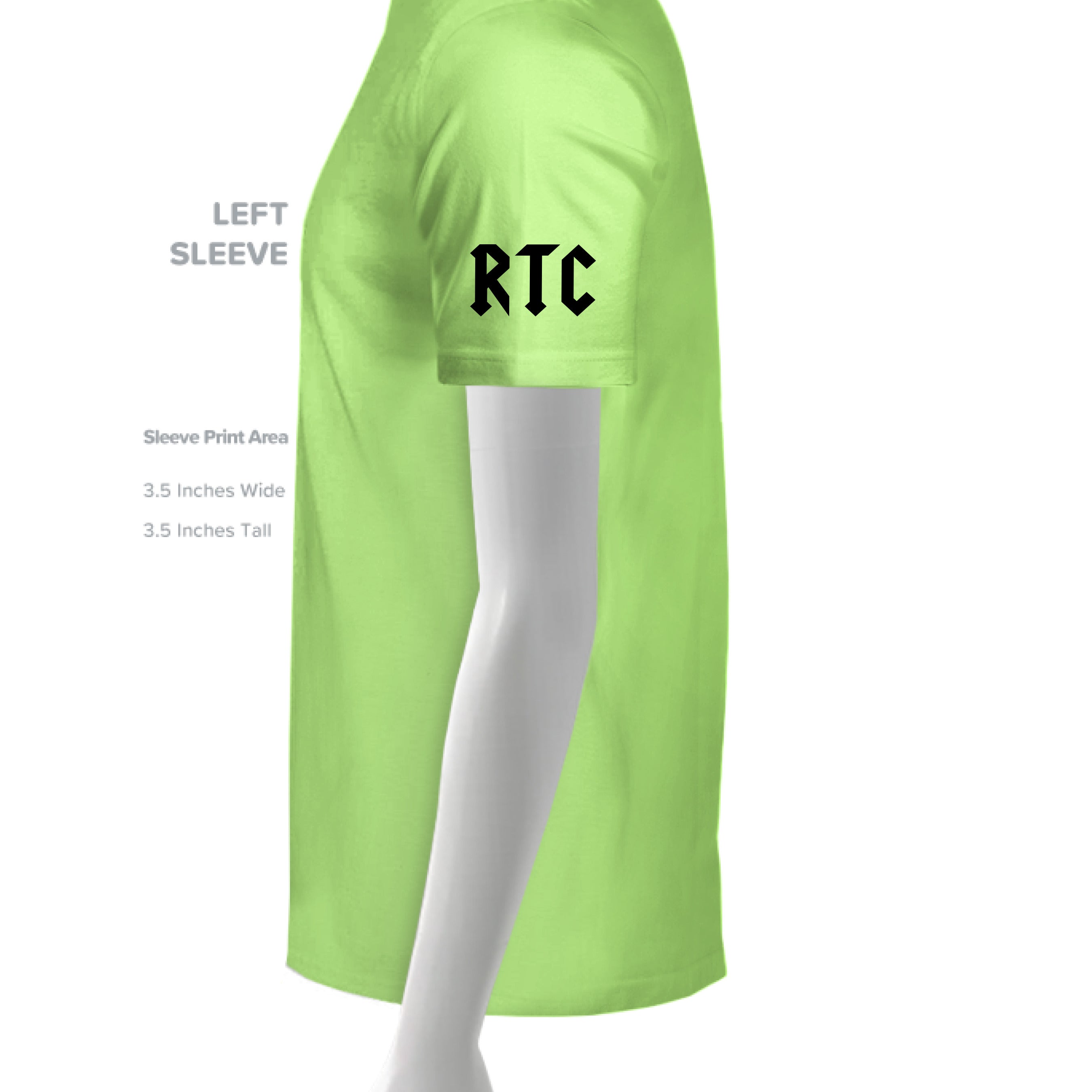 NEON GREEN - SLEEVE_LEFT